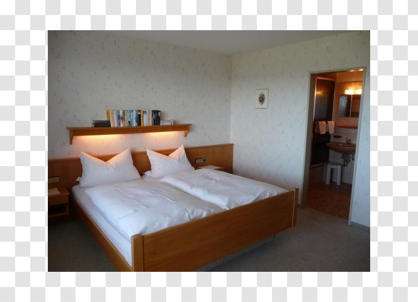 Bed Frame Hotel Bedroom High Black Forest Mattress - Property Transparent PNG