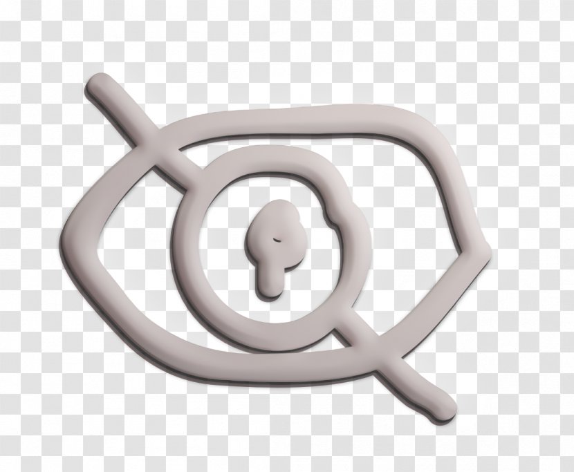 Security Icon - View - Metal Symbol Transparent PNG