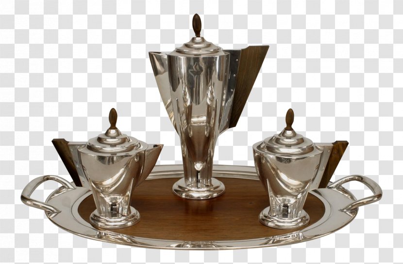 Tea Set Art Deco Plate Teapot - Dishware Transparent PNG
