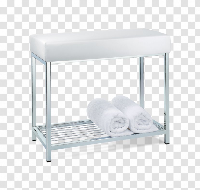 Stool Bench Bathroom Chrome Plating Shelf - Shower - 77 Transparent PNG