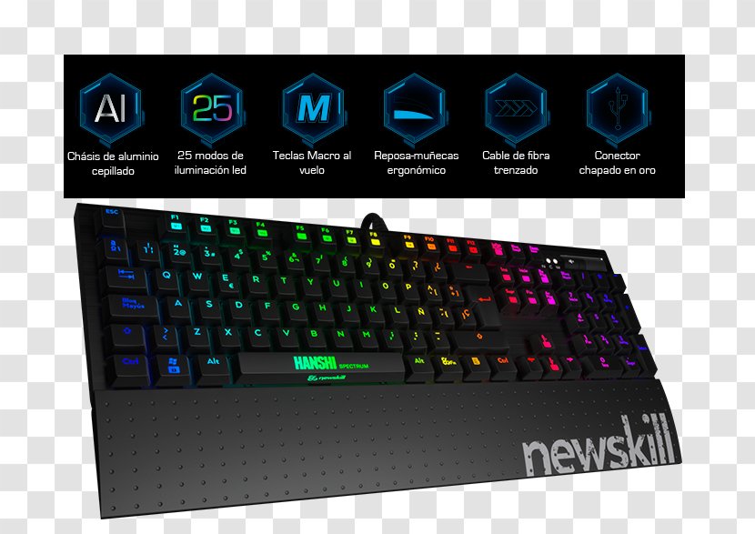 Computer Keyboard Laptop Numeric Keypads Touchpad Space Bar Transparent PNG