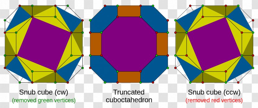 Alternation Truncation Geometry Platonic Solid Polytope - Cube Transparent PNG