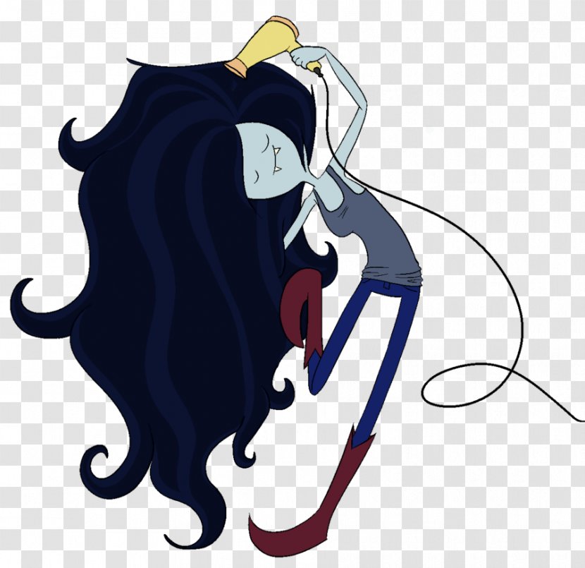 Marceline The Vampire Queen Hair Dryers Drawing Fionna And Cake - Elephants Mammoths - Dryer Transparent PNG