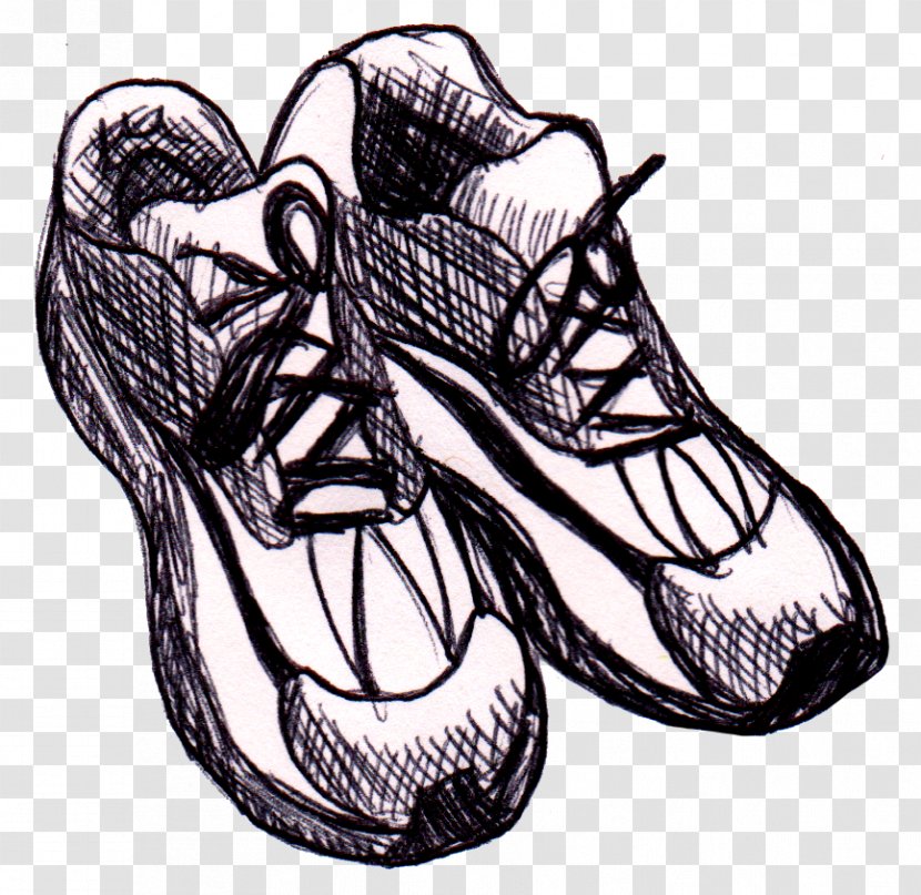 Shoe Drawing Sneakers Nike Clip Art - Royaltyfree - Shoes Images Transparent PNG