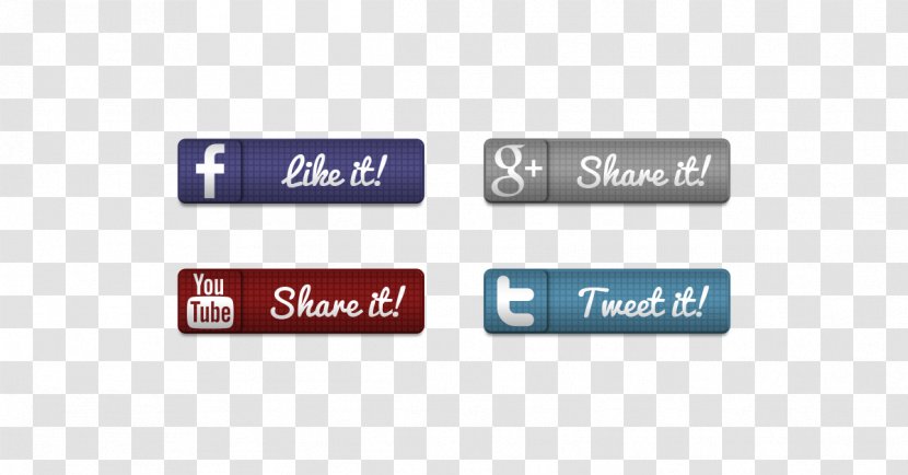 Social Media Call To Action - Button Transparent PNG