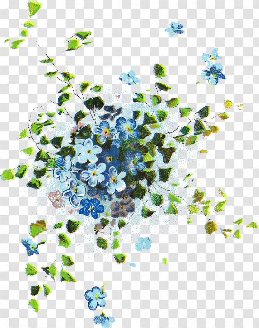 Flower Blue Clip Art - Rose Transparent PNG