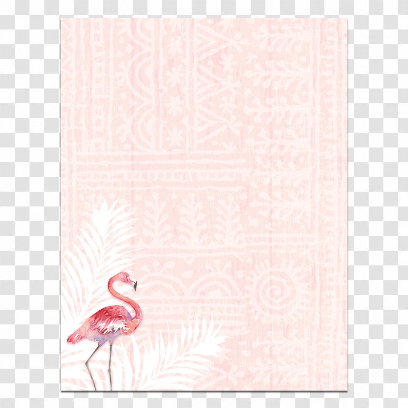 Pink M RTV Wallpaper - Gold Flamingo Transparent PNG