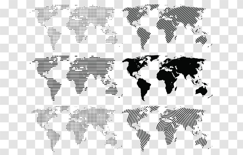 World Map Wall Decal - Geography Transparent PNG