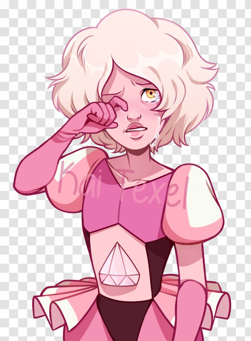 Pink Diamond A Single Pale Rose Quartz Steven Universe - Heart - Season 5Diamond Transparent PNG