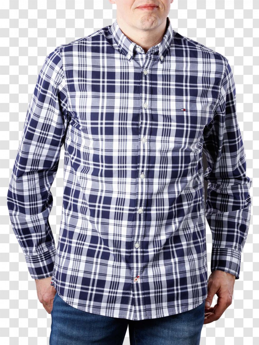 Dress Shirt Tommy Hilfiger Clothing Gingham Transparent PNG
