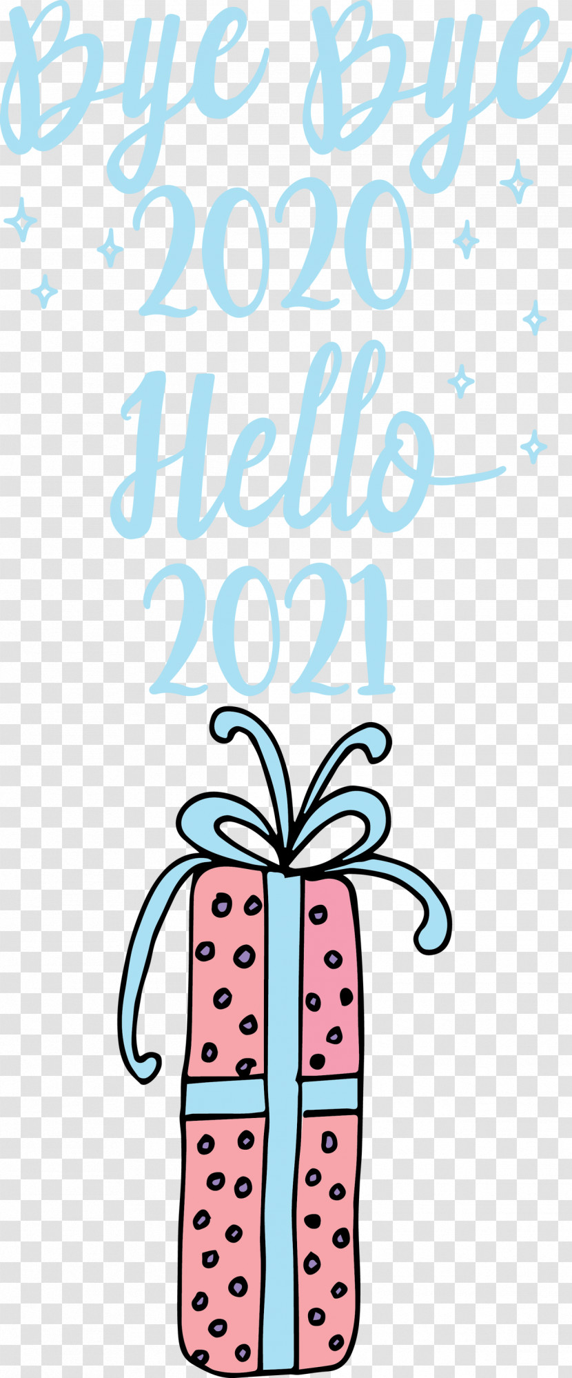 Hello 2021 Year Bye Bye 2020 Year Transparent PNG