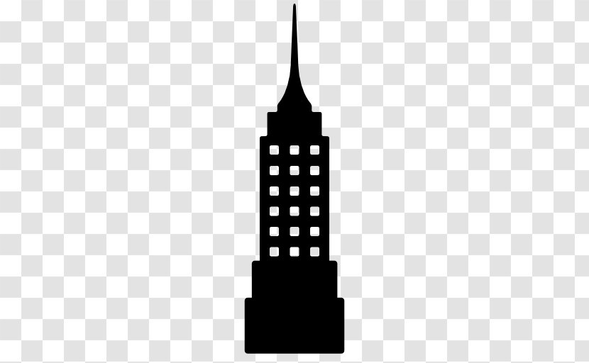New York City Skyscraper Silhouette Building - Heart Transparent PNG