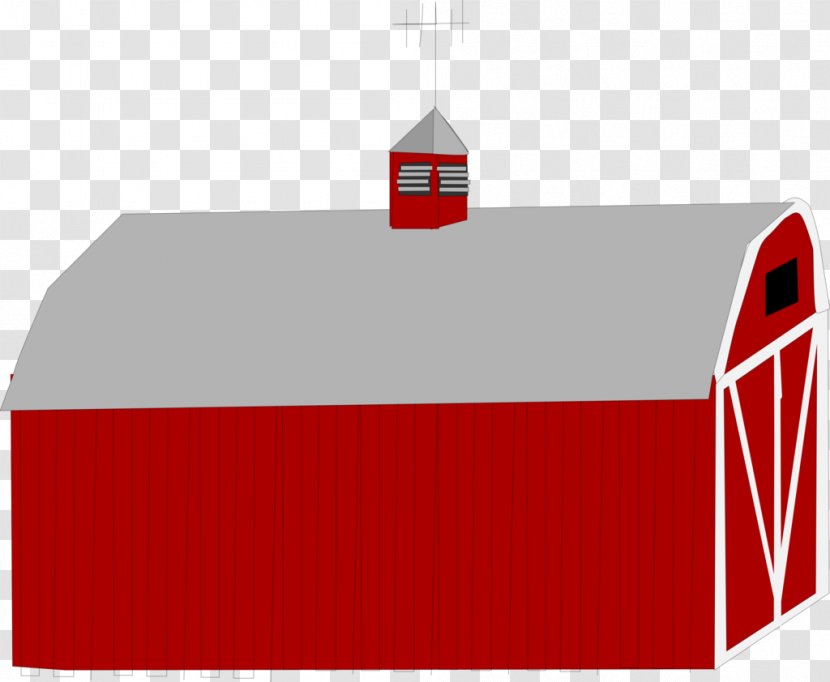 Brand Line Angle - Red - Barn Transparent PNG
