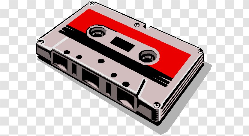 Compact Cassette Magnetic Tape Audio Signal Clip Art - Technology - Cliparts Transparent PNG