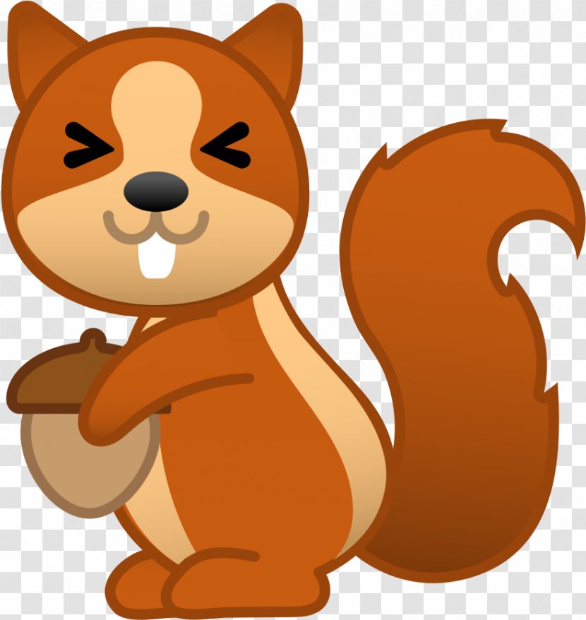 Emoji - Android - Red Panda Tail Transparent PNG