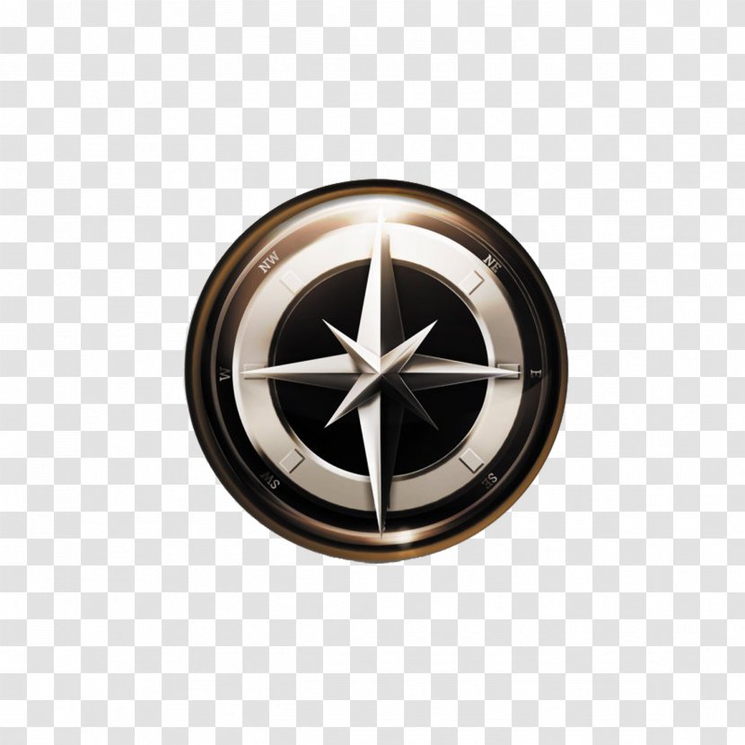 Navigation Icon - Creative Compass Transparent PNG
