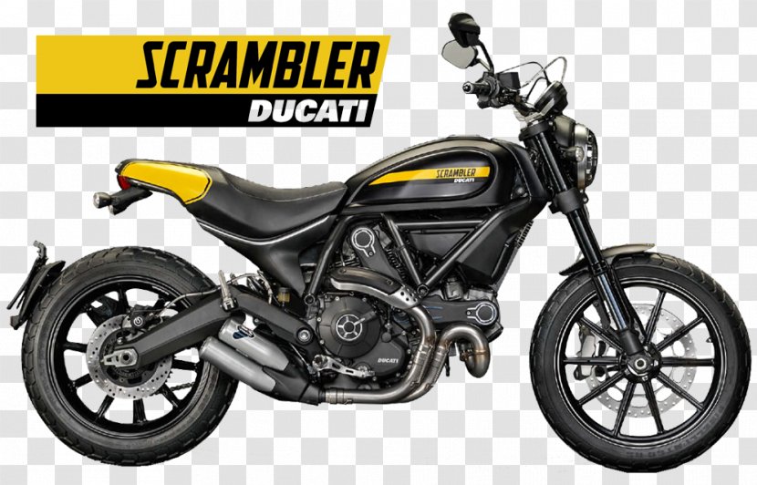 Ducati Scrambler Full Throttle Motorcycle - Engine Transparent PNG