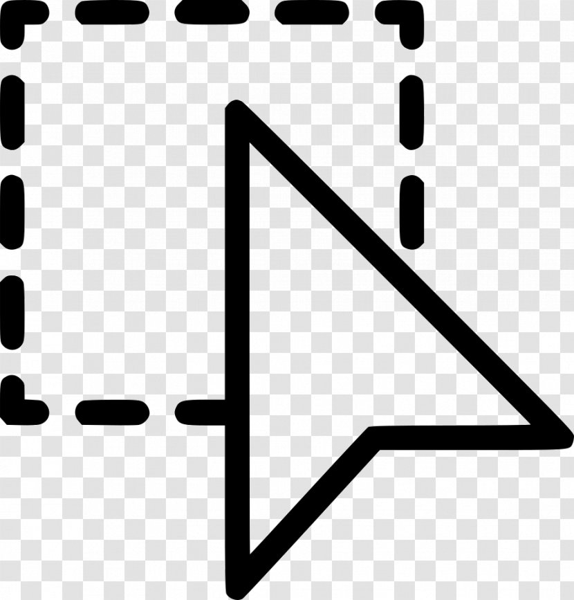 Computer Mouse Pointer Cursor - Frame Transparent PNG