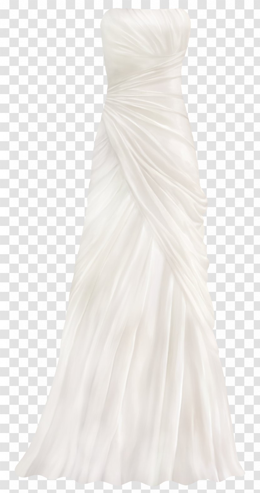 Wedding Dress Clothing Gown Bridesmaid - Maxi Transparent PNG