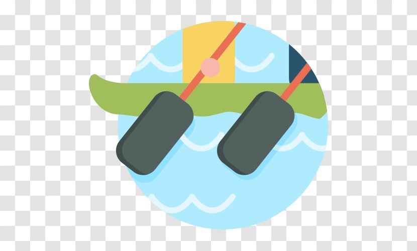 Rowing Icon - Boat - Sports Equipment Round Transparent PNG