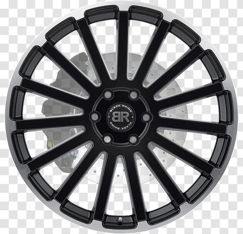 Rim Car Alloy Wheel Motor Vehicle Tires - Black Rhinoceros Transparent PNG