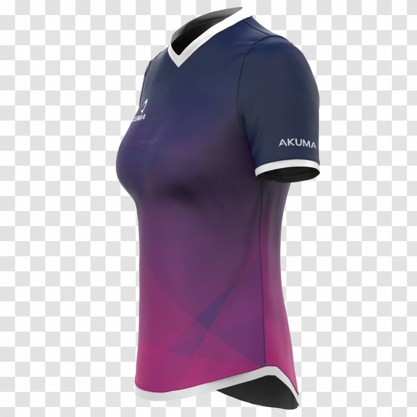 T-shirt Tennis Polo Shoulder Sleeve - Jersey Transparent PNG