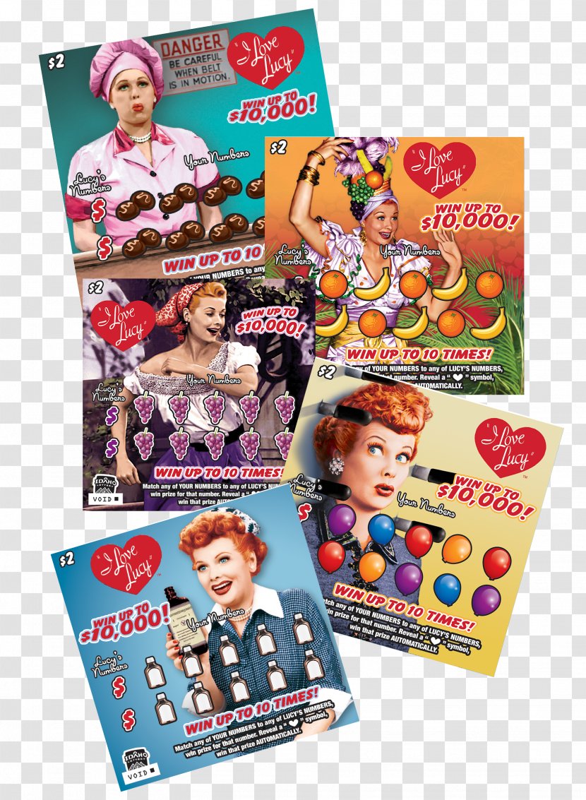 Poster Toy Google Play I Love Lucy - Advertising - Lottery Transparent PNG