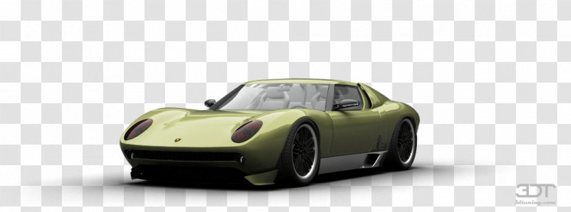 Model Car Lamborghini Automotive Design Technology - Miura Transparent PNG