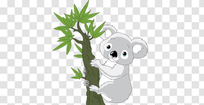 Koala Clip Art Vector Graphics Illustration Giant Panda - Flowering Plant Transparent PNG