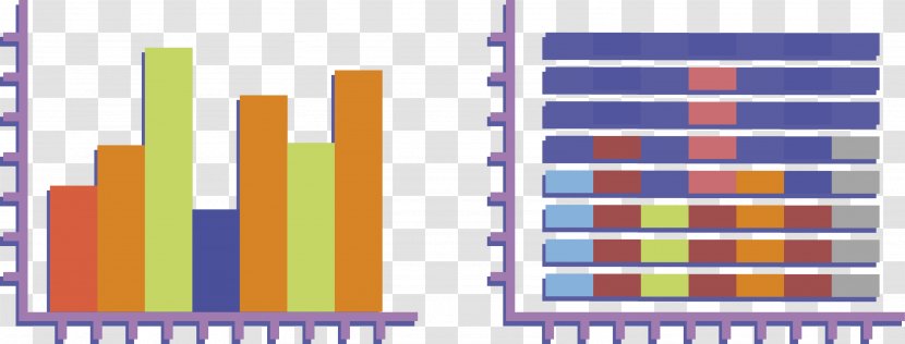 Statistics Table - Statistical Graphics - Column Bar Chart Transparent PNG