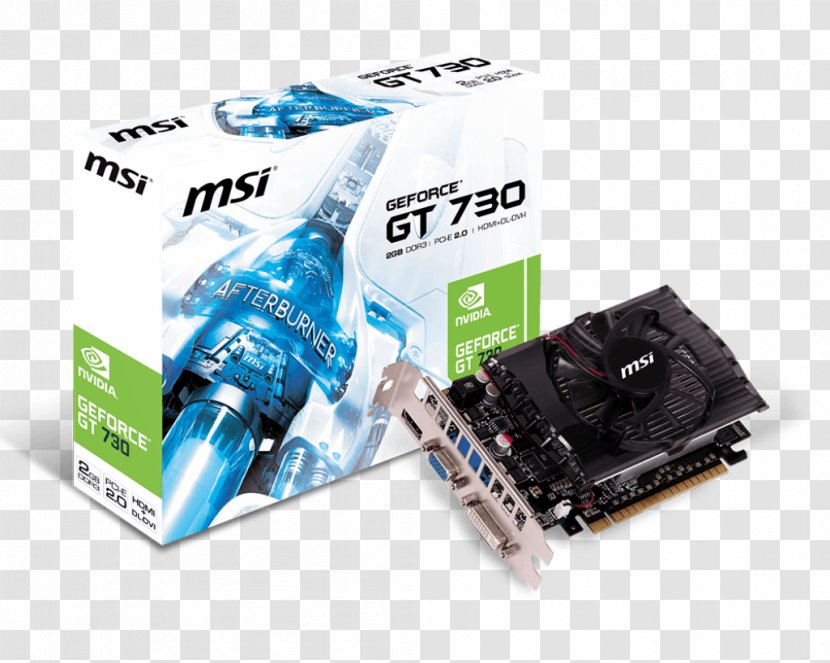 Graphics Cards & Video Adapters NVIDIA GeForce GT 730 Micro-Star International GDDR5 SDRAM - Nvidia Geforce Gtx 1060 - Gt Transparent PNG