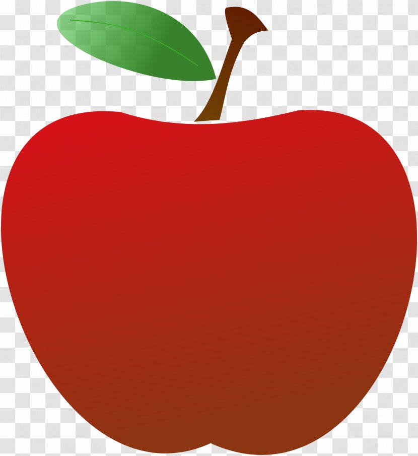 Apple Food Clip Art - Cherry - Teacher Cliparts Transparent Transparent PNG