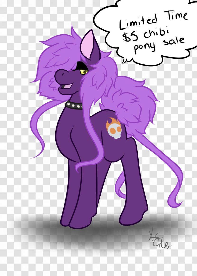 Cat Horse Pony Legendary Creature - Flower - Sales Commission Transparent PNG