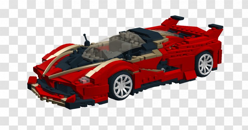 Sports Car Motor Vehicle Model - Red - Laferrari Transparent PNG