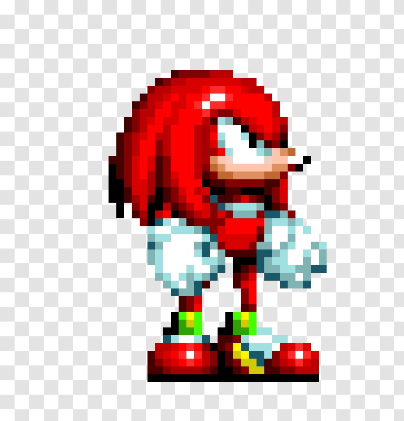 Sonic & Knuckles Mania The Hedgehog 3 Echidna - Fictional Character - Outline Transparent PNG