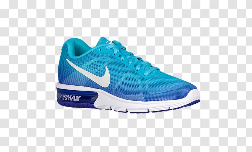 Nike Air Max Sequent 3 Men's Sports Shoes Women's Running Shoe - Aqua Transparent PNG