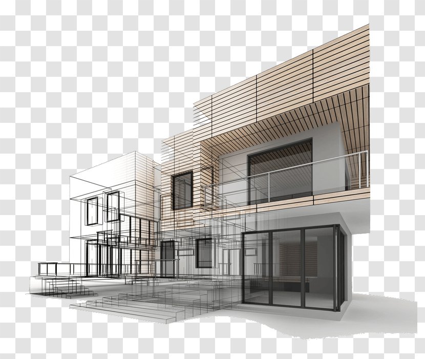 Architectural Drawing Architecture Interior Design Services - Visualization Transparent PNG