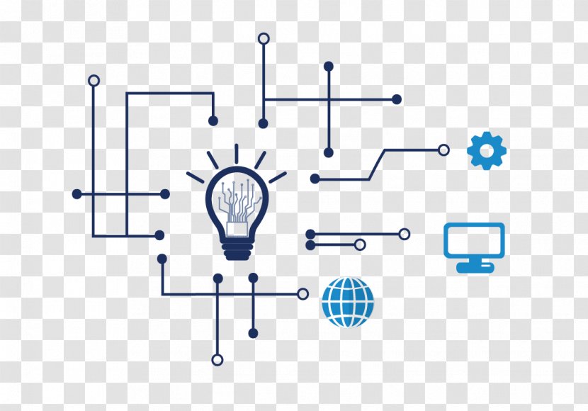 Line Technology Point - Symmetry Transparent PNG