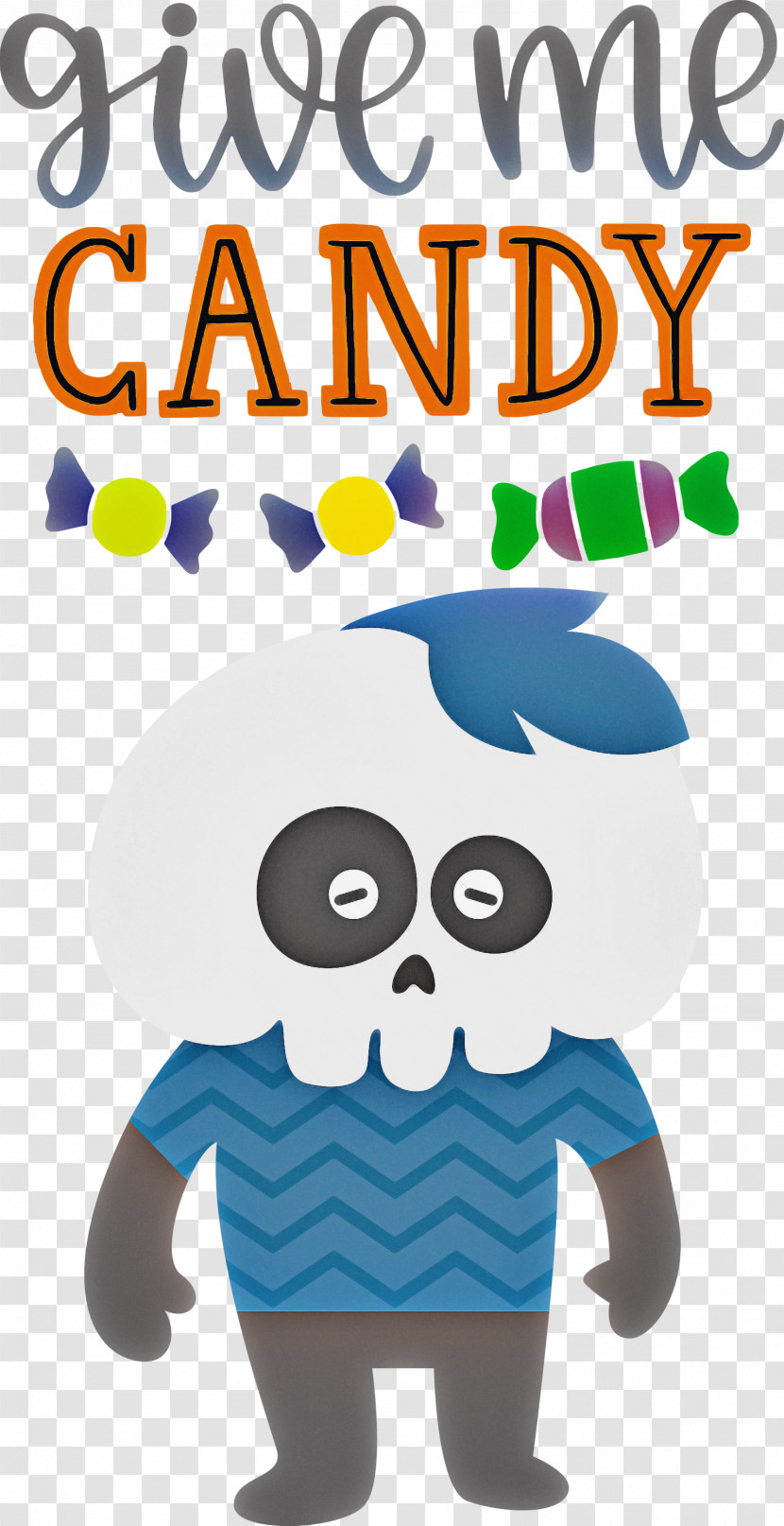 Give Me Candy Trick Or Treat Halloween Transparent PNG