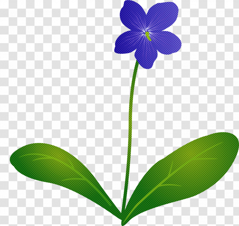 Violet Flower Transparent PNG