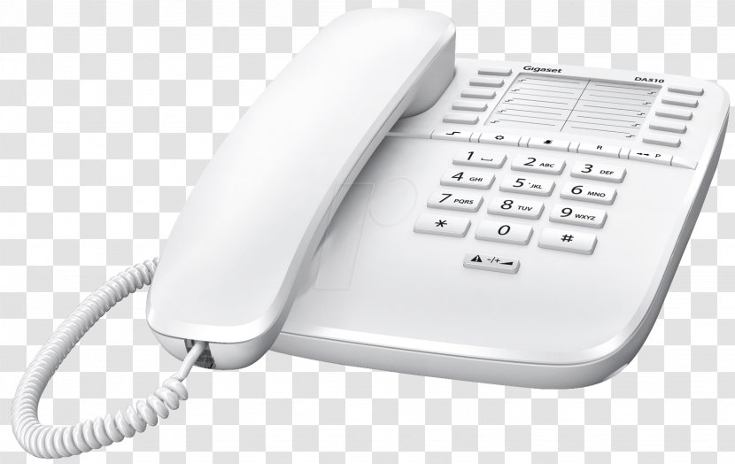 Cordless Telephone Home & Business Phones Gigaset Communications Digital Enhanced Telecommunications - Alzacz - TELEFON Transparent PNG