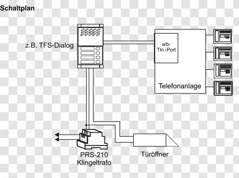 Electronic Component Door Bells & Chimes Circuit Diagram Electric Strike Klingeltransformator - Electronics Accessory - Trafo Transparent PNG