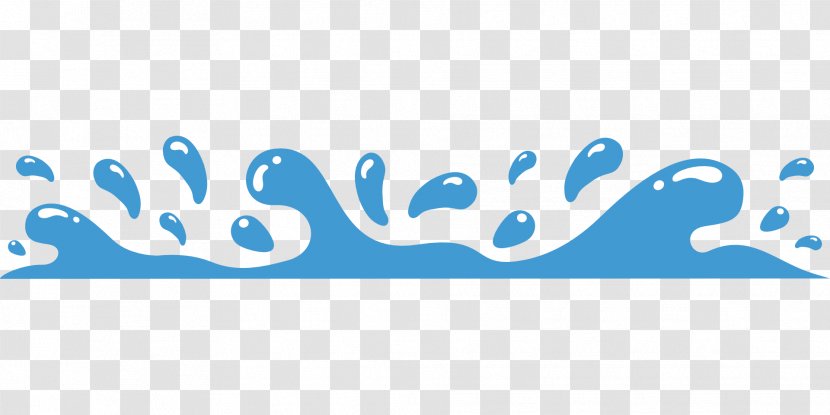 Water Free Content Drop Clip Art - Blue Wave Transparent PNG