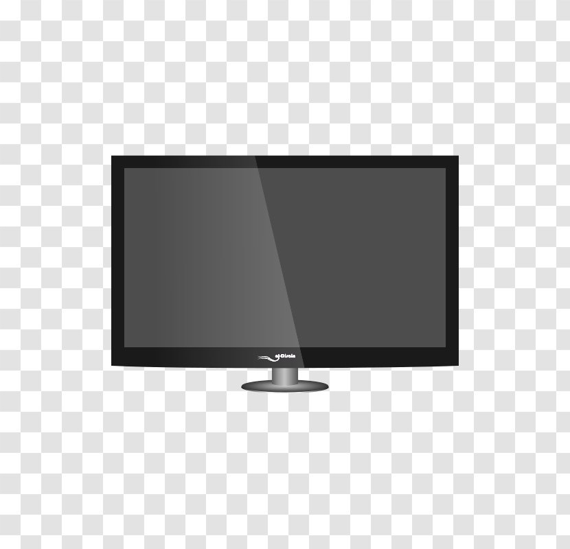 Plasma Display Clip Art Television Set Computer Monitors - Rectangle - Tv Transparent PNG