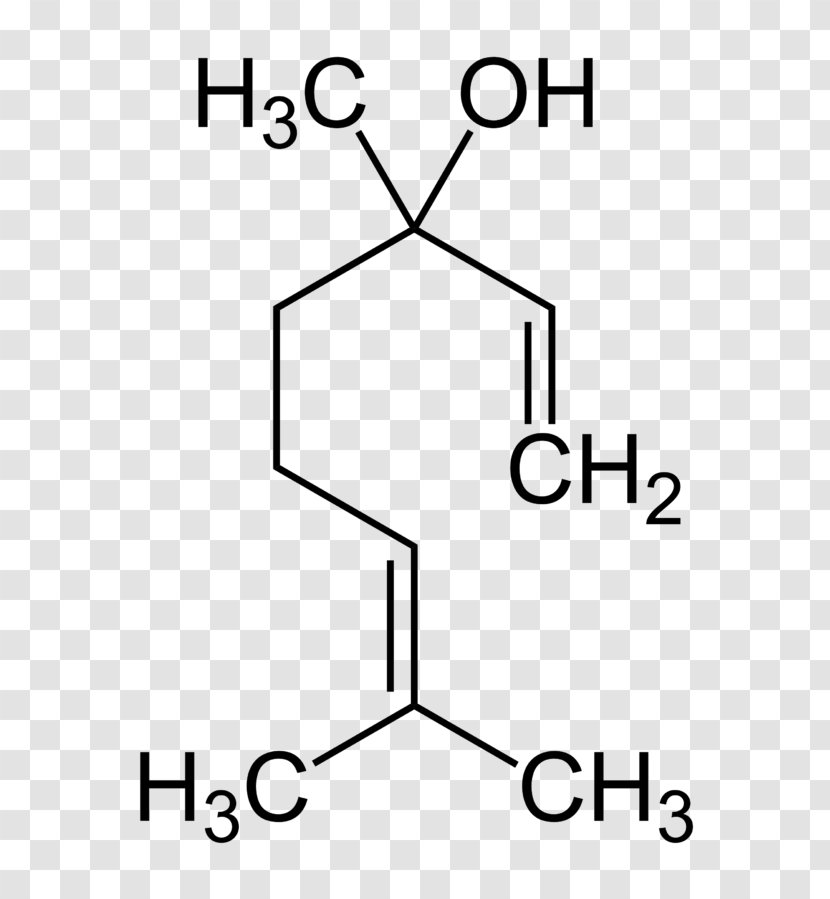 Linalool Molecule Terpene Geraniol Odor - Formula Libre Transparent PNG