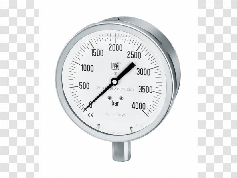 Gauge Manometers Pressure Measurement Bourdon Tube Industry - Tool Transparent PNG
