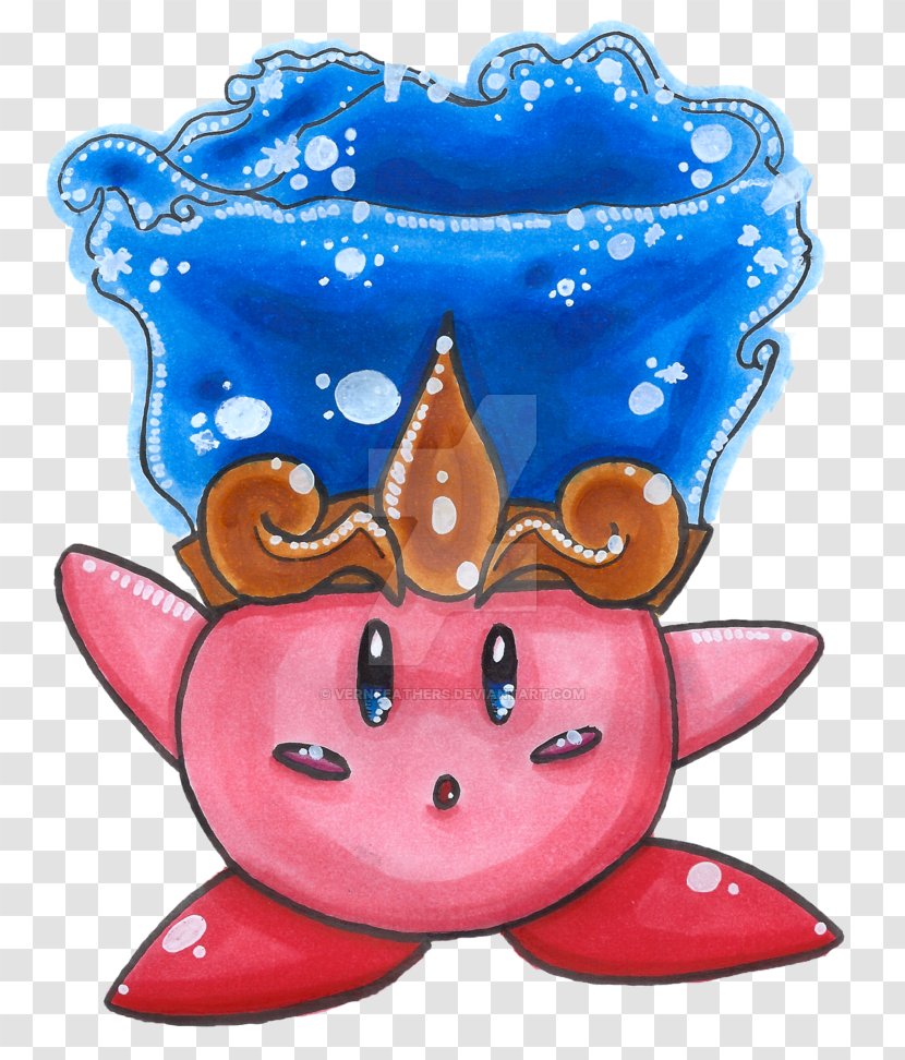 Fan Art Kirby's Return To Dream Land Drawing - Heart - Kirby Air Ride Transparent PNG