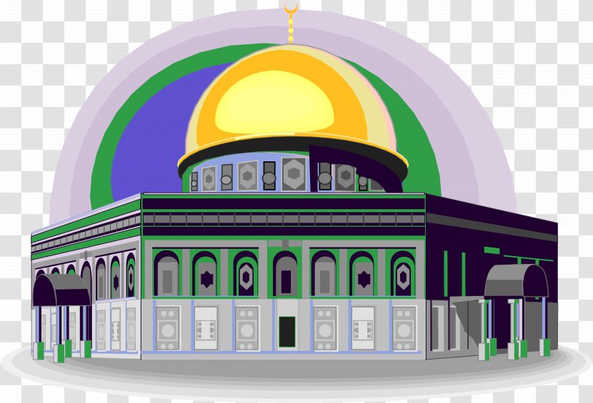 Dome Of The Rock Islam Religion - Buddhism - Castle Transparent PNG