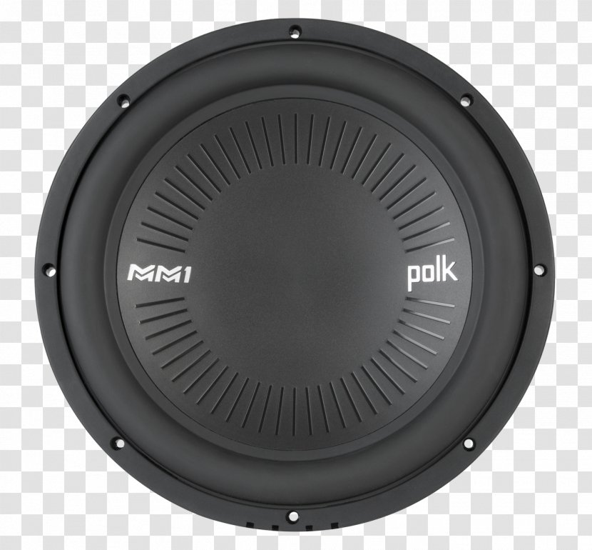 Subwoofer Polk Audio MM DVC Loudspeaker MM1-Series Coaxial Speakers With Marine Certification - Car - Boom Room Bar Transparent PNG