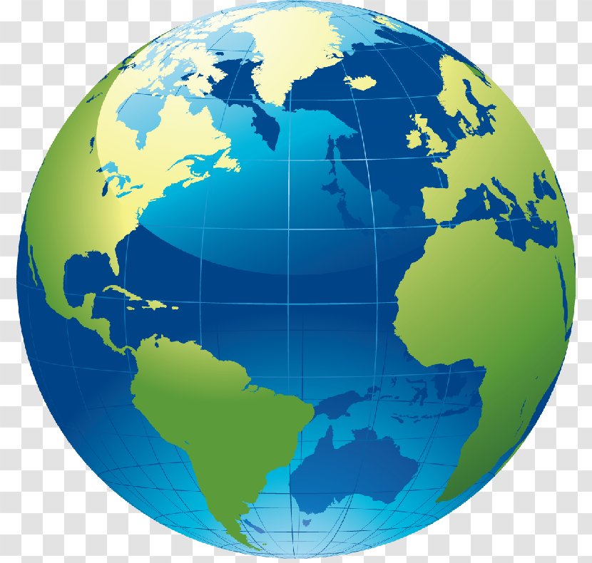 Globe World Map Earth - Library - Product Physical Transparent PNG